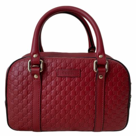 Red hot sale gucci satchel